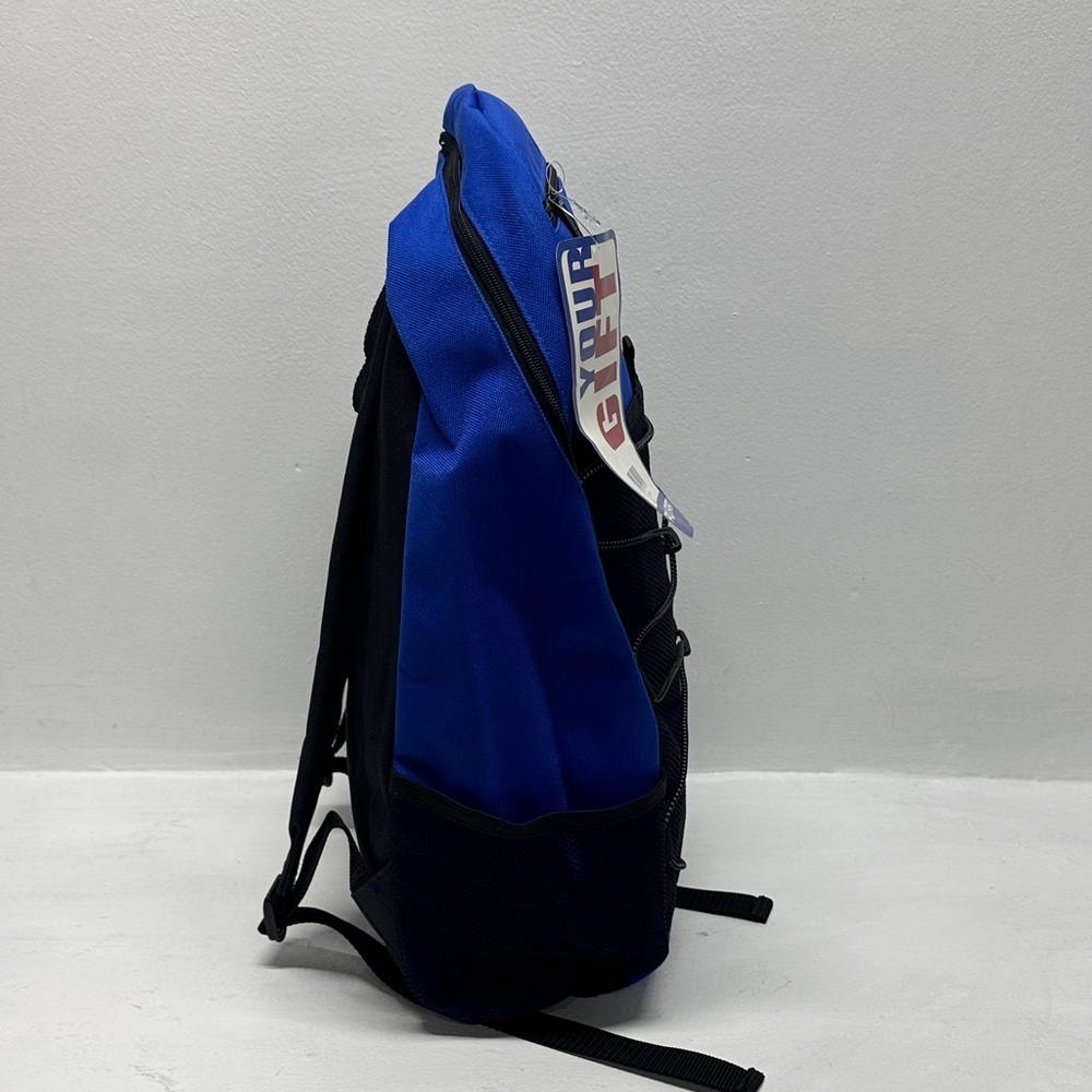 Vintage 1990s Polo Sport Ralph Lauren Backpack Deadstock 90's Blue Black New NWT - Picture 3 of 9